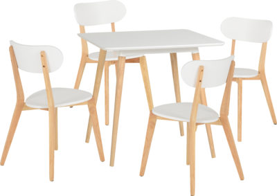 Julian Dining Set (4 Chairs)